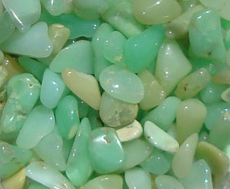 Chrysopal - Andenopal grün - Kristallstab A