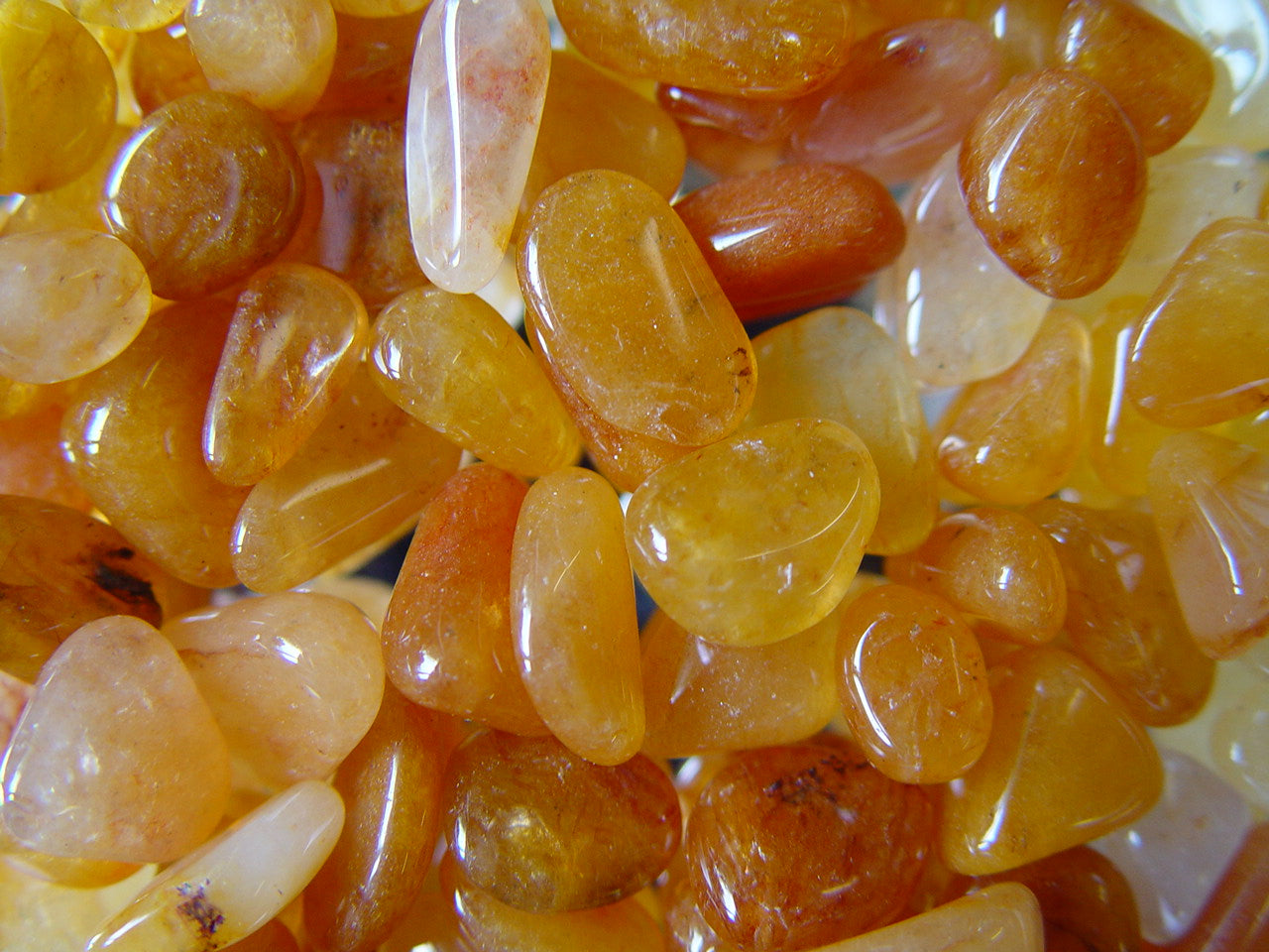 Aventurin gelb/orange - Kristallstab C-Füllung