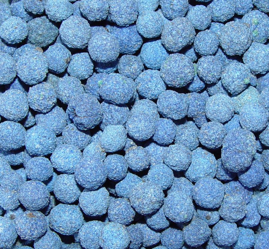 Azuritperlen - Kristallstab B-Modell