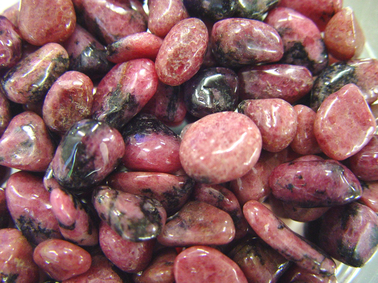 Rhodonit - Kristallstab C-Füllung