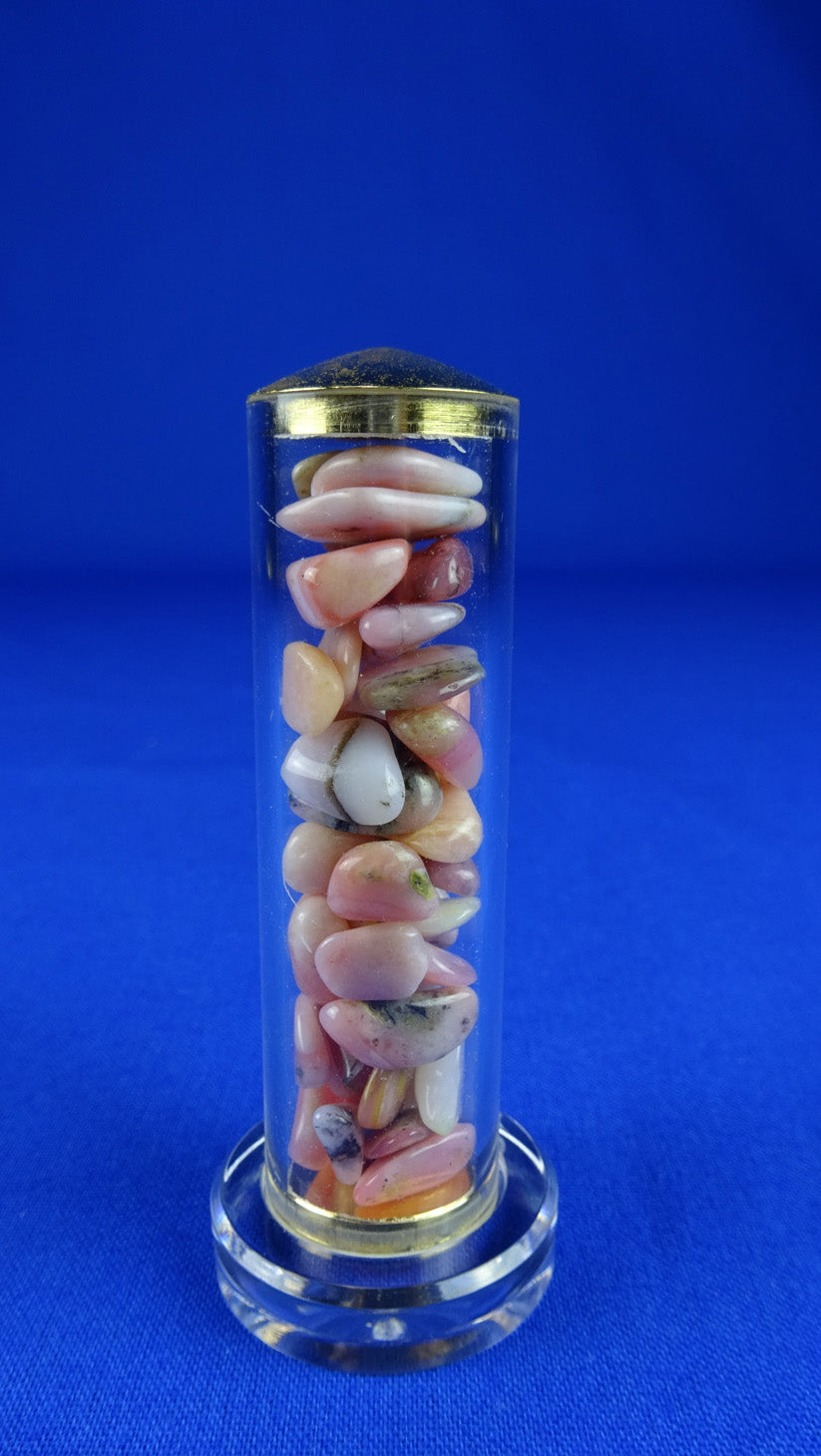 Andenopal - rot - Kristallstab A