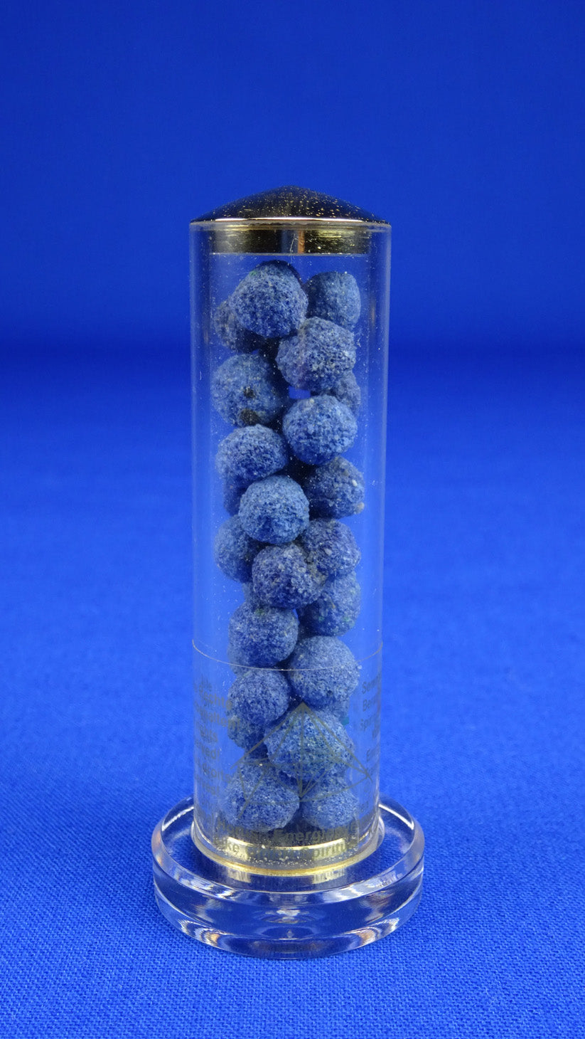 Azuritperlen - Kristallstab A