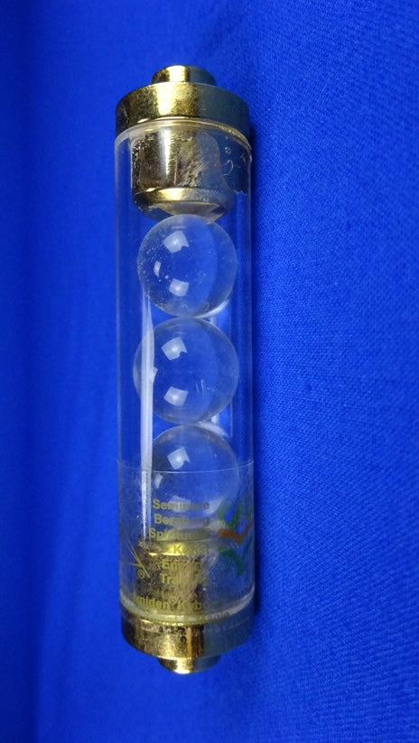 Bergkristallkugeln - Kristallstab A - inkl. Verschlussteile B-Stab