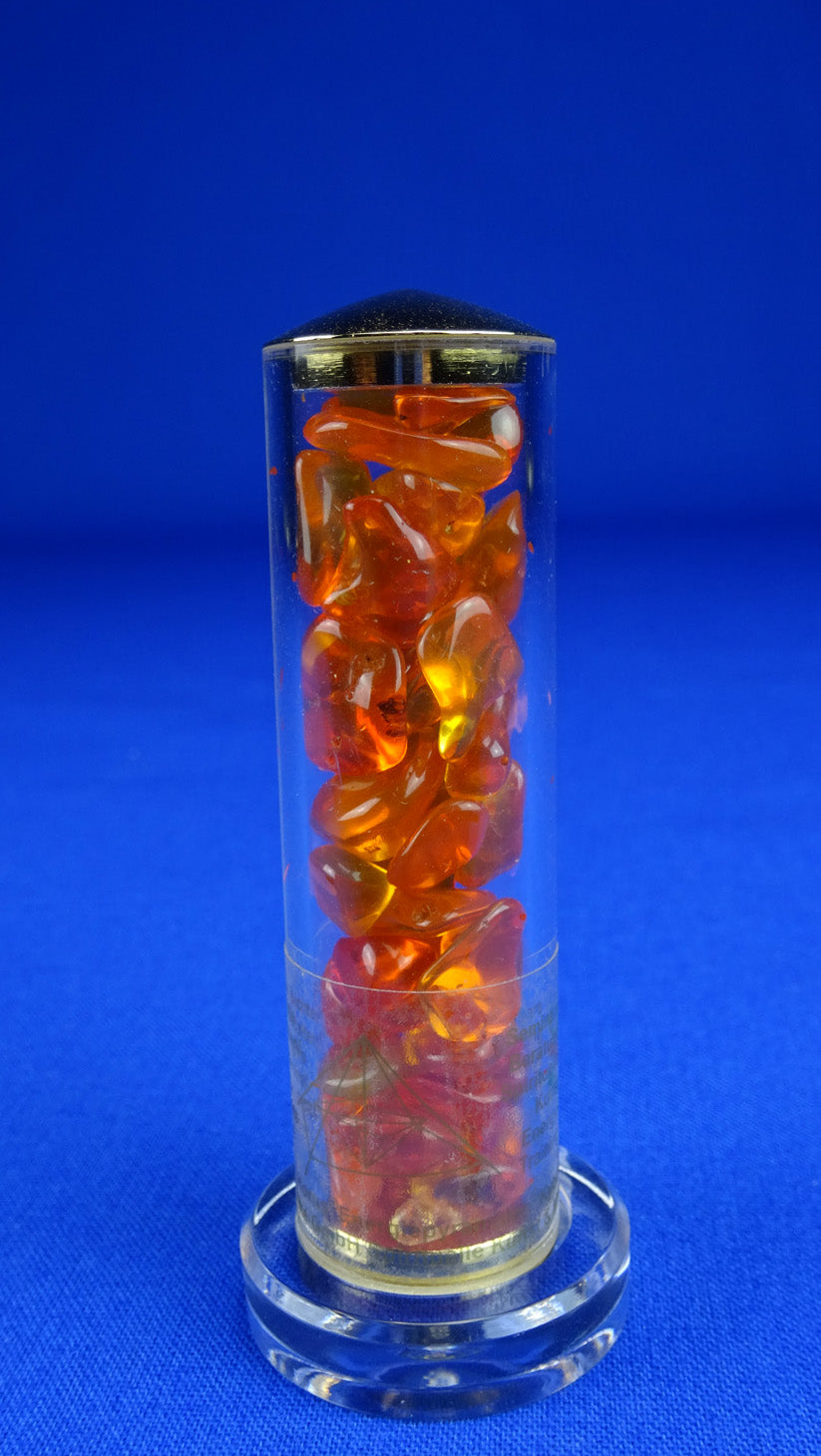 Feueropal rot-extra - Kristallstab A