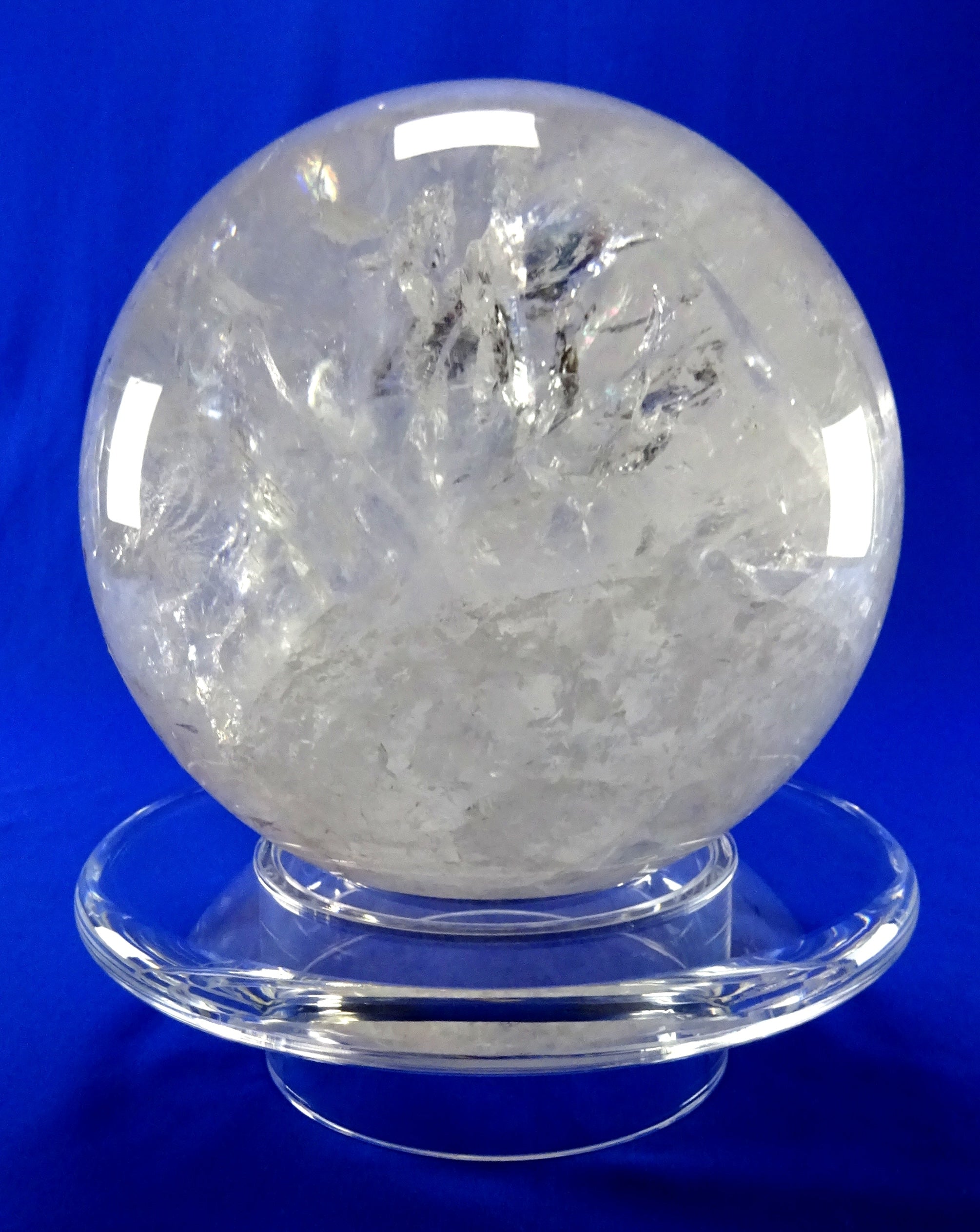 Verbindungsscheibe D25cm + 1 Rille 15cm + Loch 10cm für große Kristallkugel